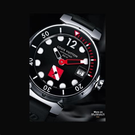 louis vuitton tambour diving ii|Louis Vuitton tambour watch price.